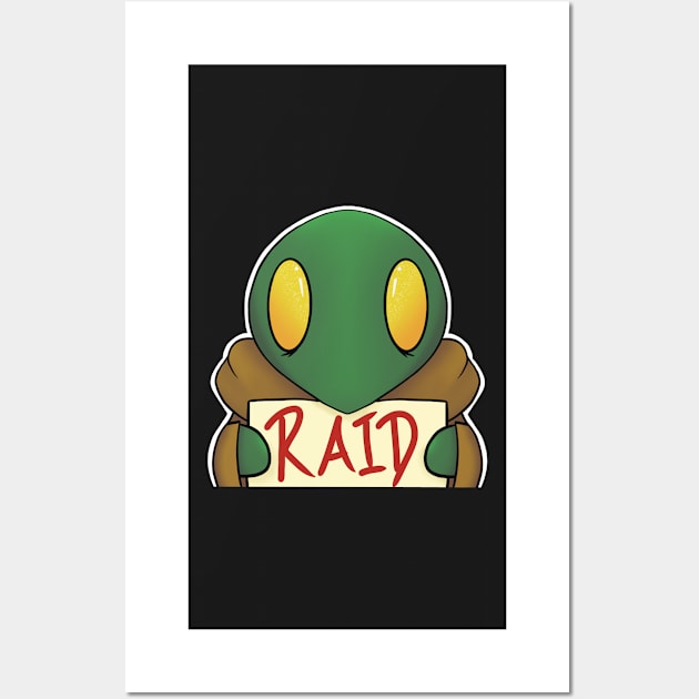 Tonberry RAID, Zombie Cheshire Productions Emote Wall Art by ZombieCheshire